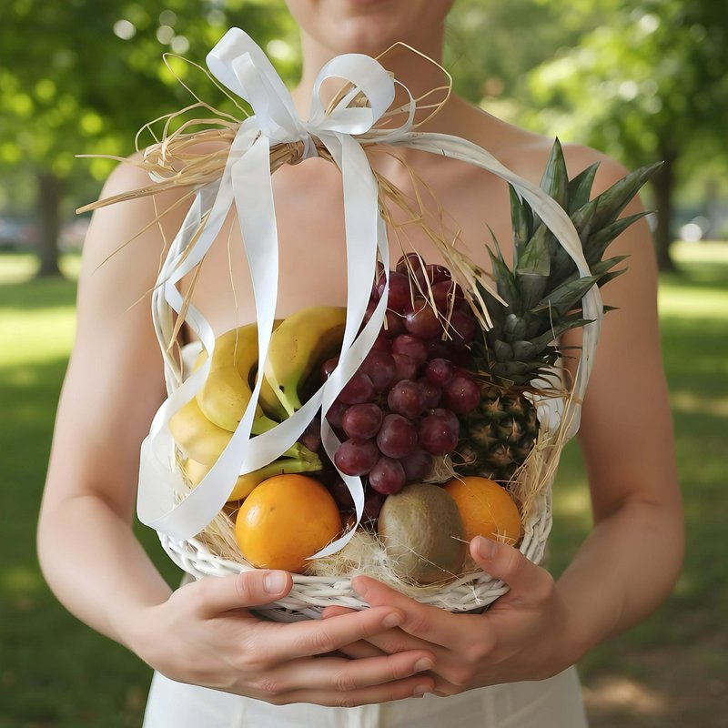  Wicker Fruit Basket